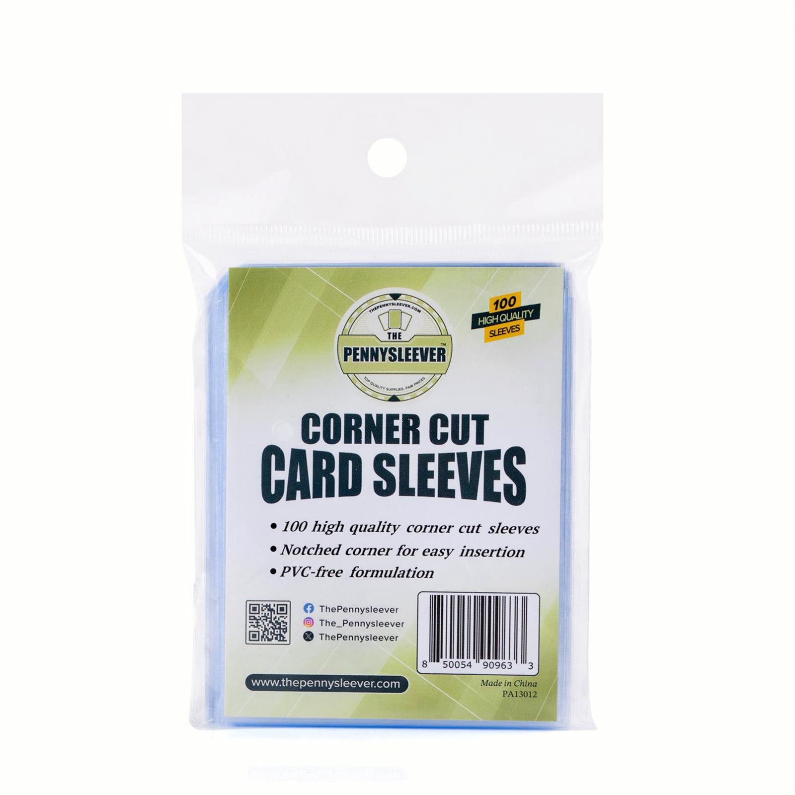 Corner Cut Card Sleeves (100 count) Corner Cut Card Sleeves (100 count)