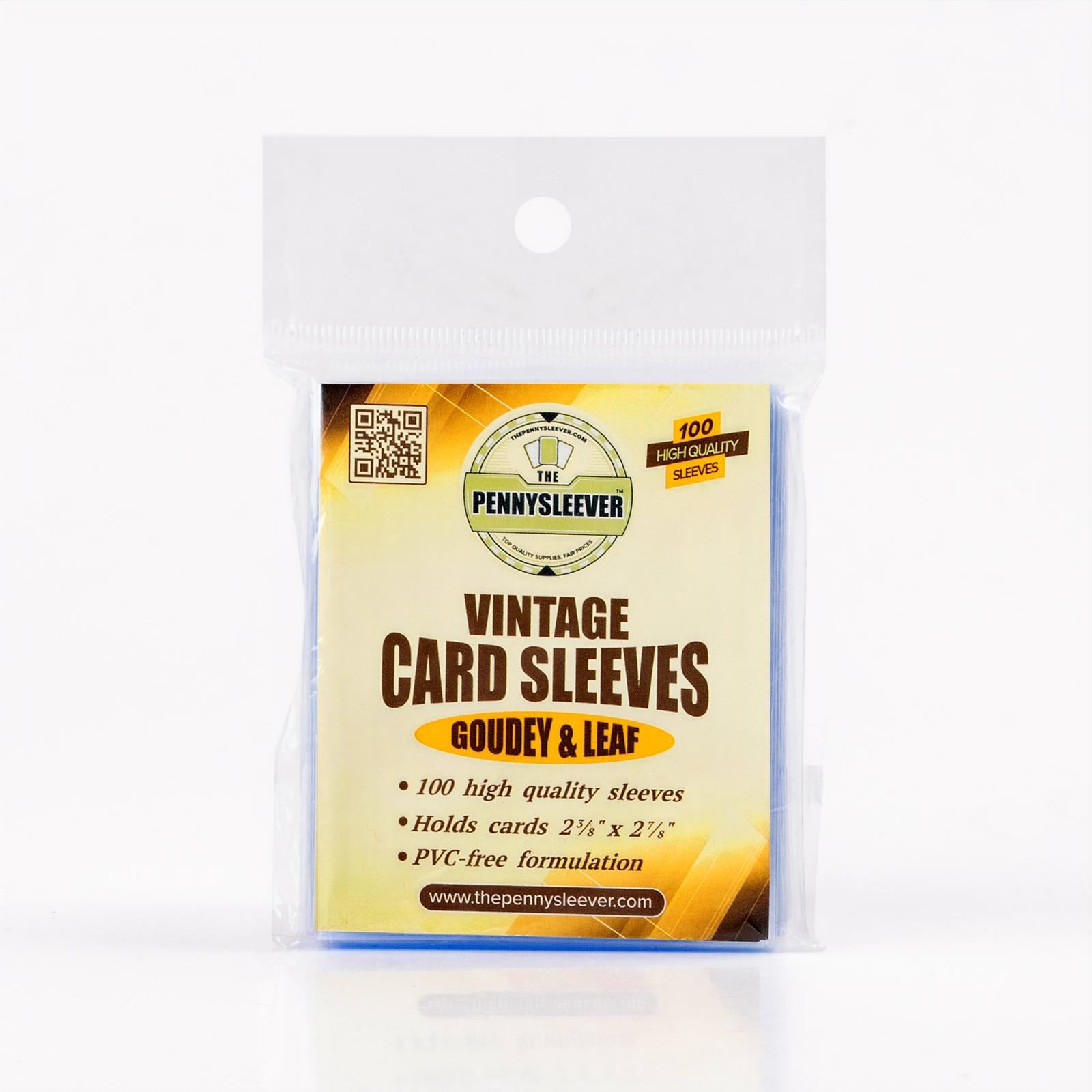 Sealable Card Sleeves 4 Mil Archival Mylar Sleeves For Protecting 1933  Goudey & Other Vintage Baseball Cards Psa Slab Sleeves