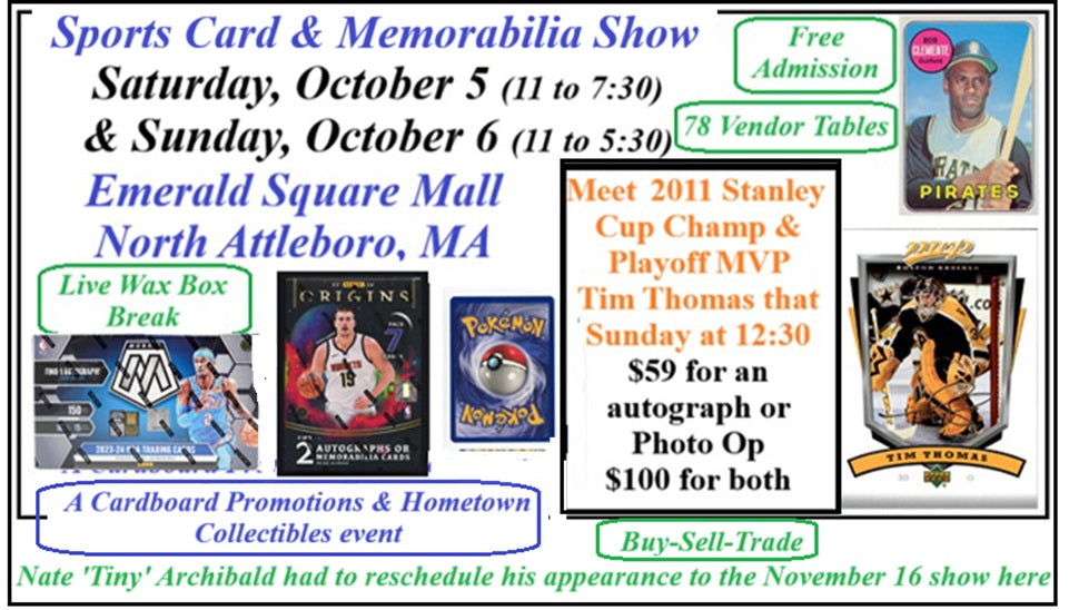Emerald Square Mall, North Attleboro MA, October 5 and 6