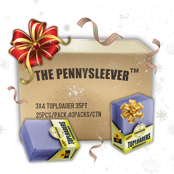 Doorbuster #1: 1,000 Standard 35 pt Toploaders, $99