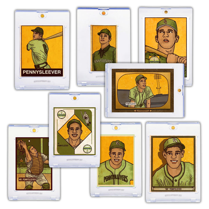 Vintage Magnetic Card Holder