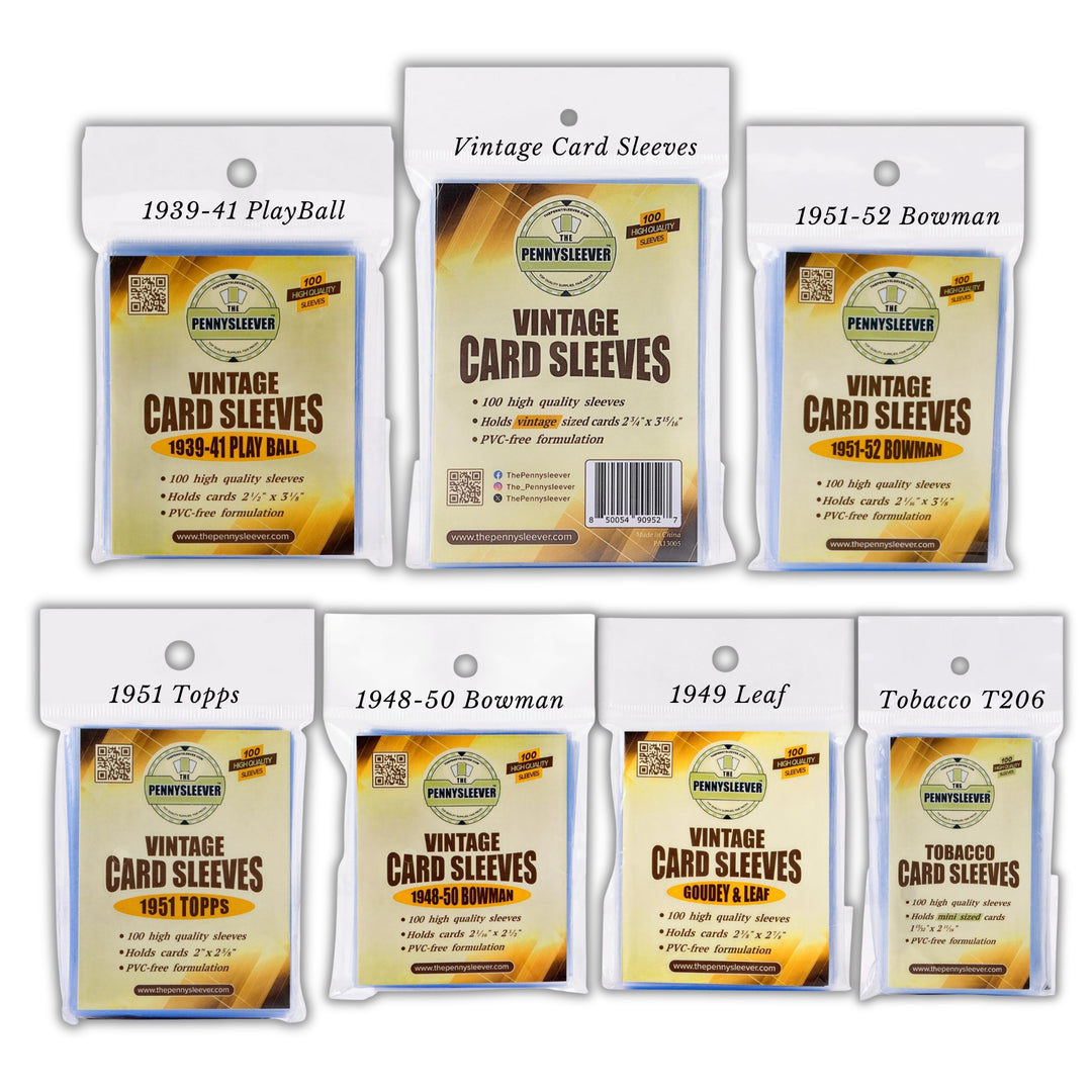 Vintage Card Sleeves Goudey &amp; Leaf (100 count)
