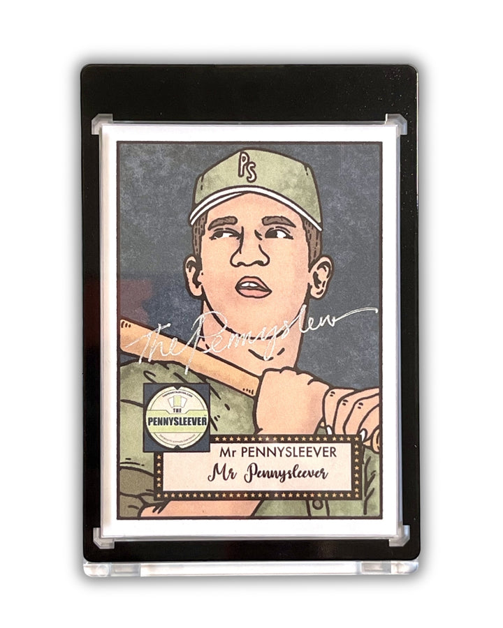 The Pennysleever Color Frame black 35 pt Magnetic card holder
