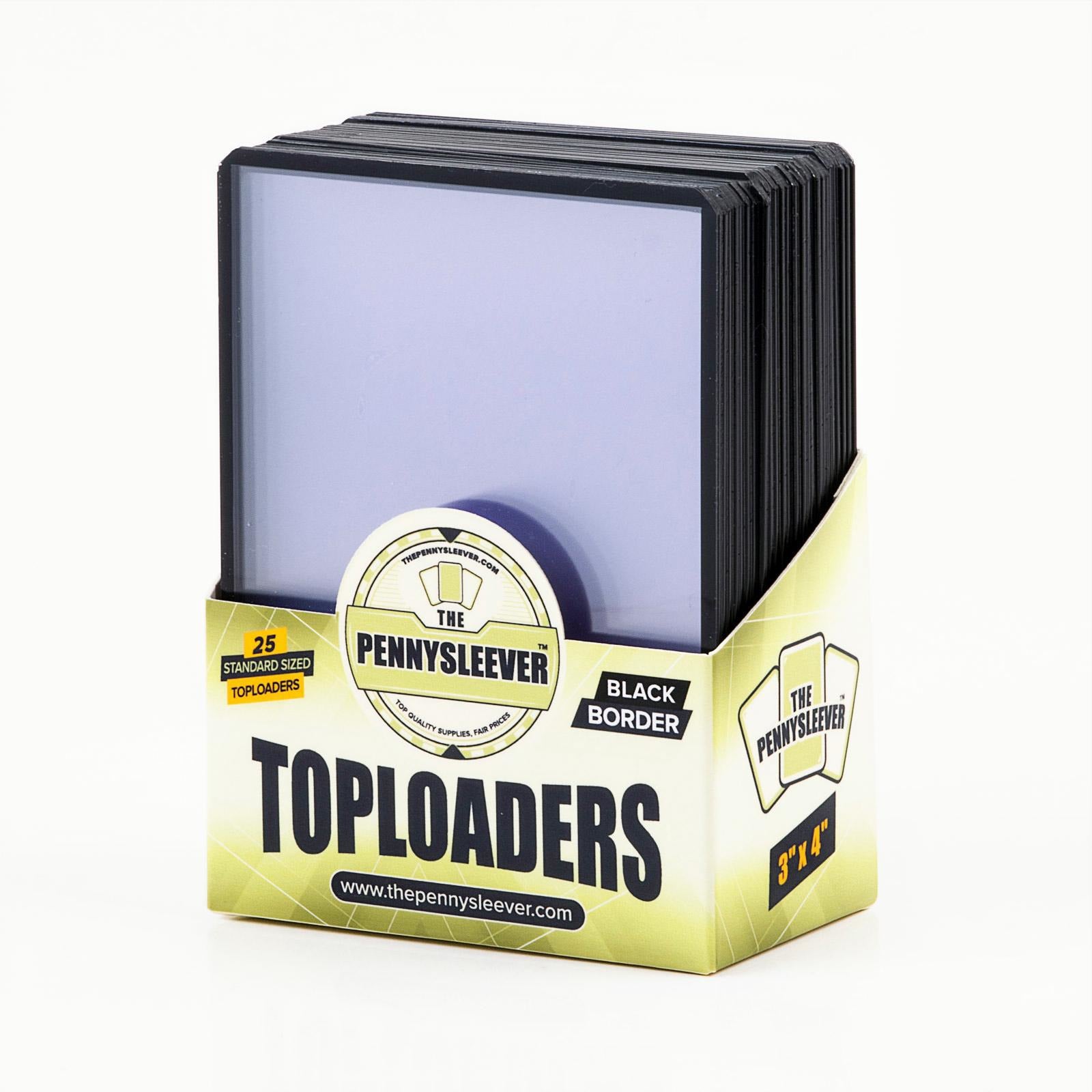 35 pt Colored Border Toploader (25 count) – The Pennysleever