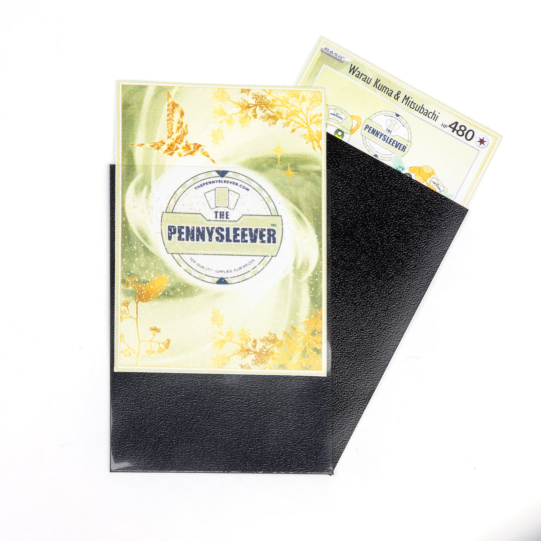 Black deck protector with 'The Pennysleever' branding on a white background