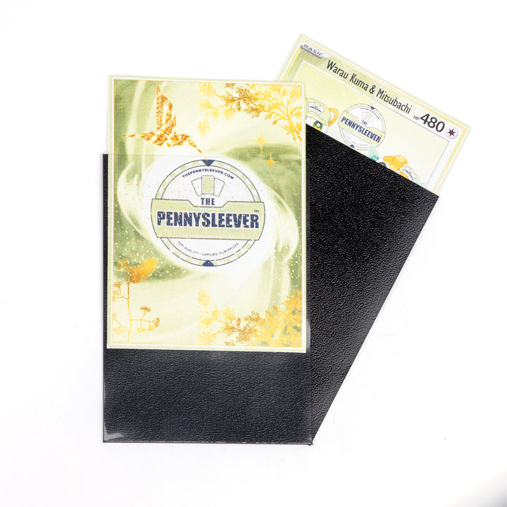 Black deck protector with 'The Pennysleever' branding on a white background