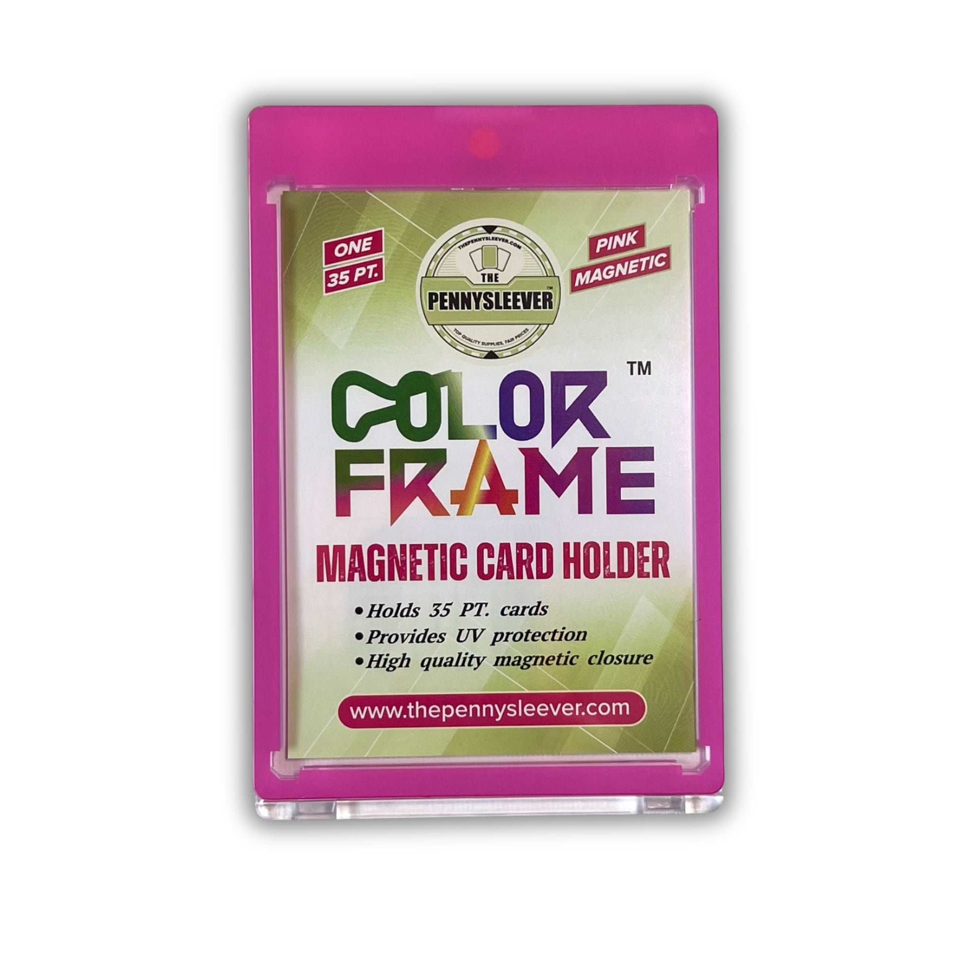 Color Frame 35 pt Magnetic Card Holders | The Pennysleever