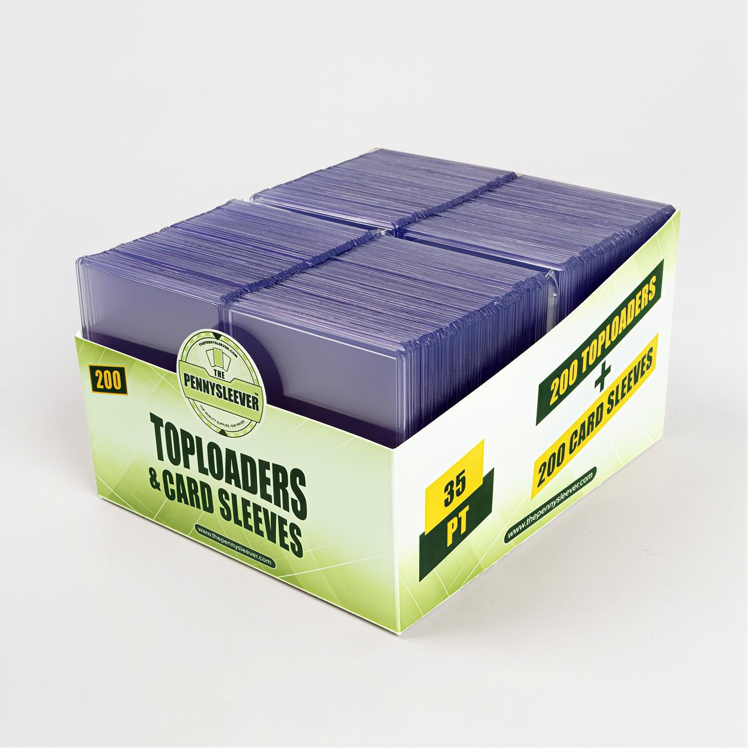 35 pt Toploader 200 Count Combo Pack | The Pennysleever