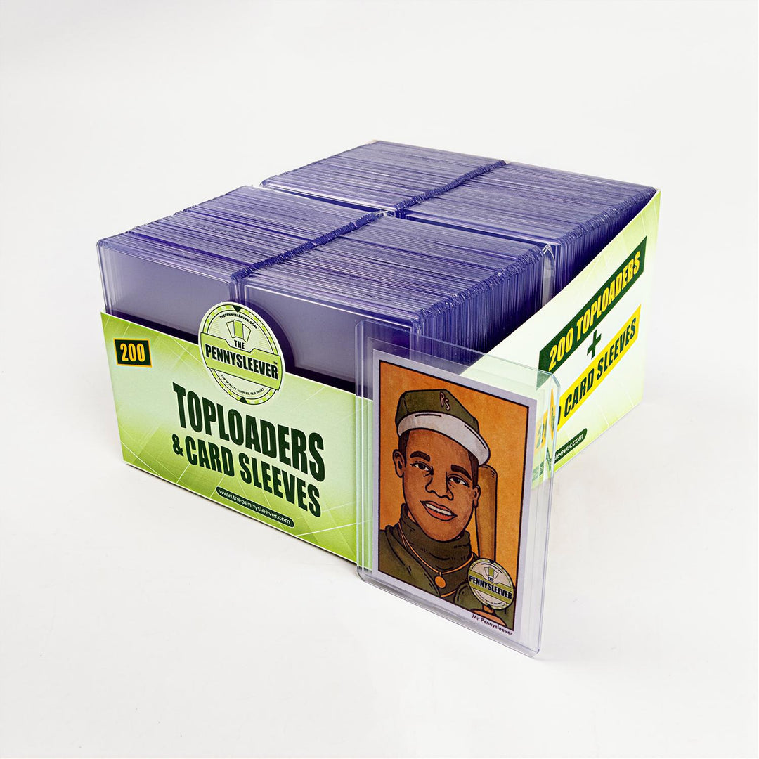 The Pennysleever 35pt Toploader (200ct) with Sleeves Packs The Pennysleever 35pt Toploader (200ct) with Sleeves Packs