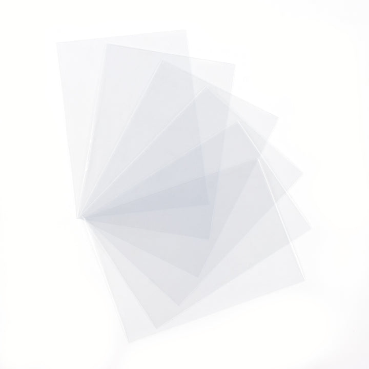 Sleeves sample of The Pennysleever Exquisite Fit Inner Sleeves on a white background.