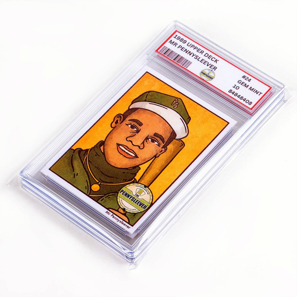 Resealable Graded Card Sleeves (100 count) The Pennysleever Resealable Graded Card Sleeves (100 count) The Pennysleever