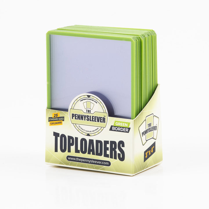 35 pt Colored Border Toploader (25 count)