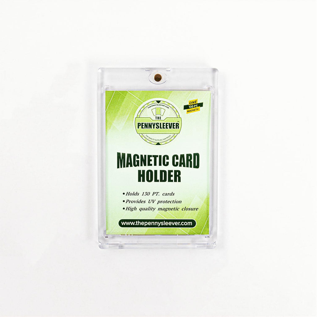 magnetic card sleeve Amazon.com: Boyanbb 50ct Magnetic Card Holders, 35pt One Touch Card Holder,  UV Protection Hard Plastic Display Case for Trading Cards, Sports,  Baseball, Football, Game Cards : Toys & Games