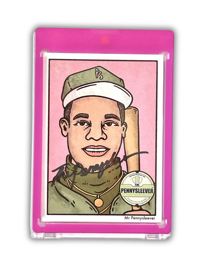 The Pennysleever Color Frame pink 35 pt Magnetic card holder