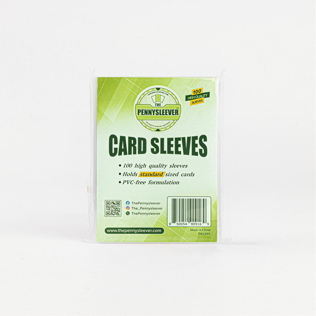 Regular Card Sleeves (100 count) | The Pennysleever Regular Card Sleeves (100 count) | The Pennysleever