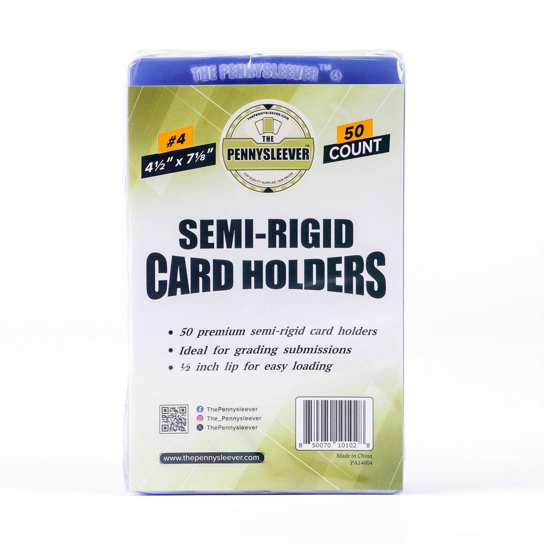 Graded Card Sleeves Beckett Shield Large Semi-Rigid Card Sleeves - 10 Packs Of 50 (500 Total) For Standard 35-Point Cards 2003 Topps Total - Josh Beckett #24 Graded Card Sleeves Beckett Shield Large Semi-Rigid Card Sleeves - 10 Packs Of 50 (500 Total) For Standard 35-Point Cards 2003 Topps Total - Josh Beckett #24