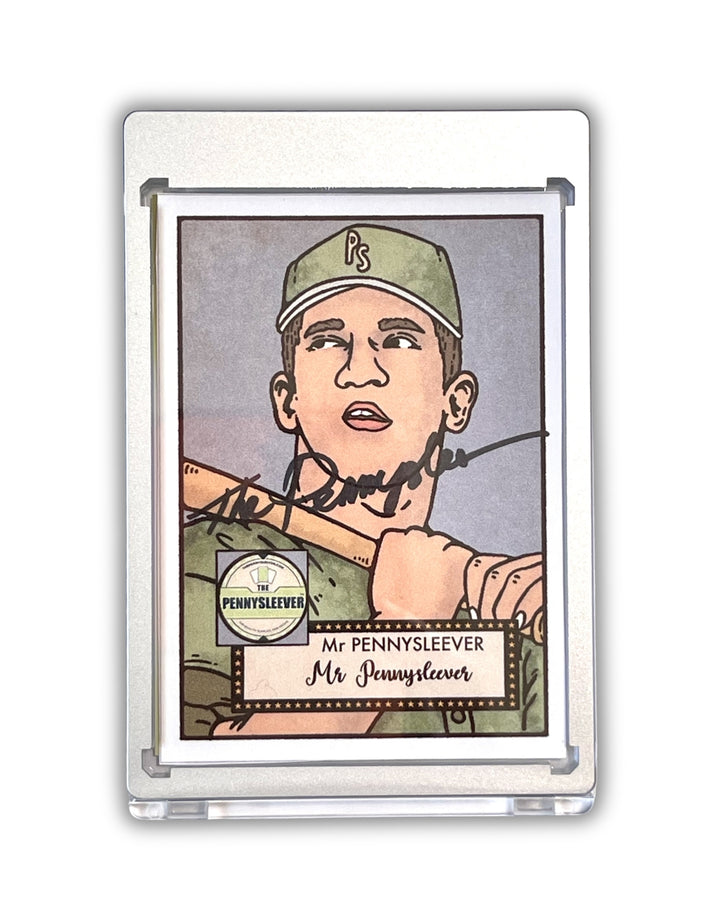 The Pennysleever Color Frame silver 35 pt Magnetic card holder