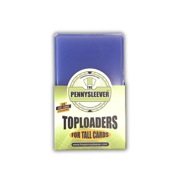 Packs of toploaders for tall cards with &