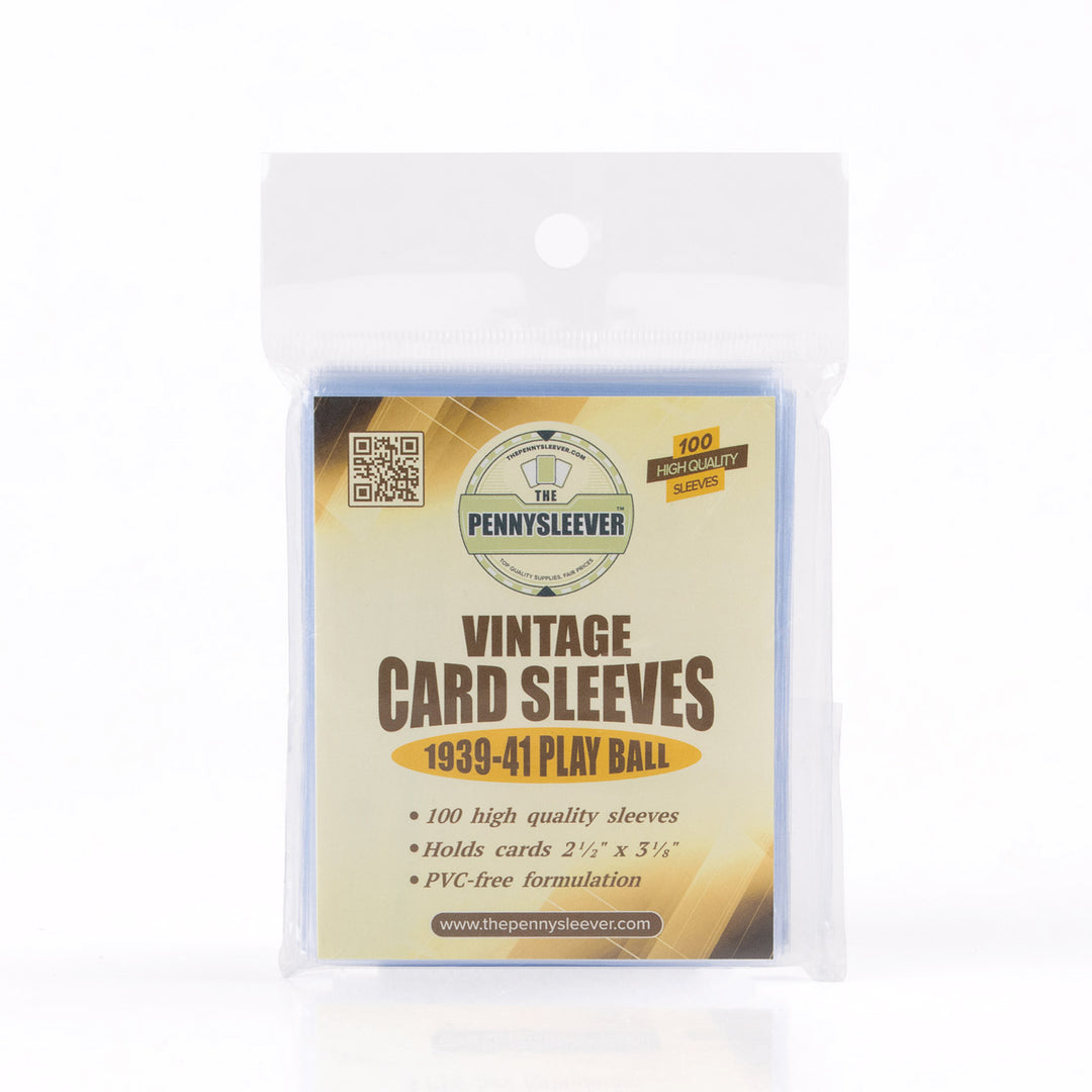 Vintage Card Sleeves Play Ball (100 count)