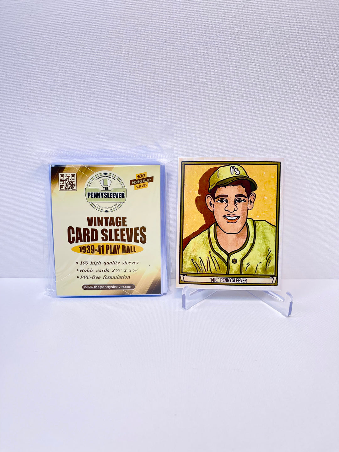 Vintage Card Sleeves Play Ball (100 count)