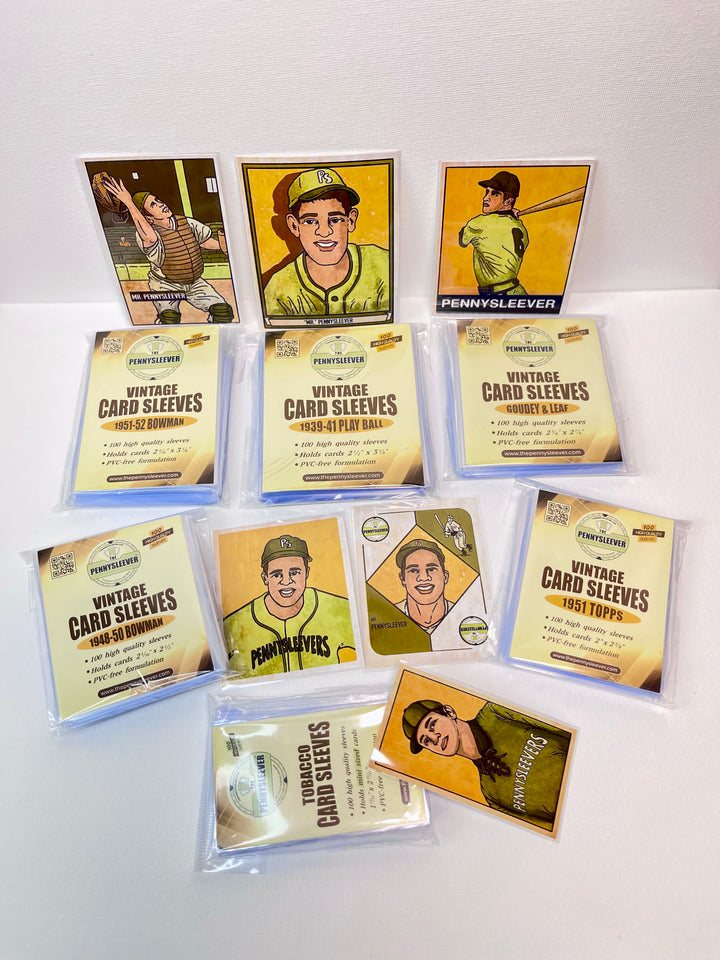 Vintage Card Sleeves 1951 Topps (100 count) Vintage Card Sleeves 1951 Topps (100 count)