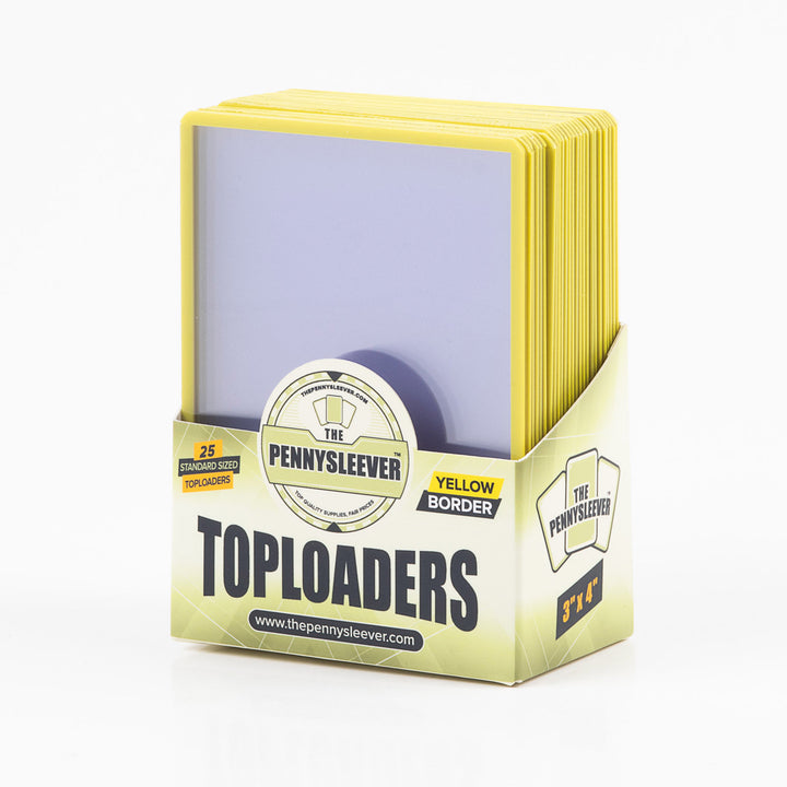 35 pt Colored Border Toploader (25 count)