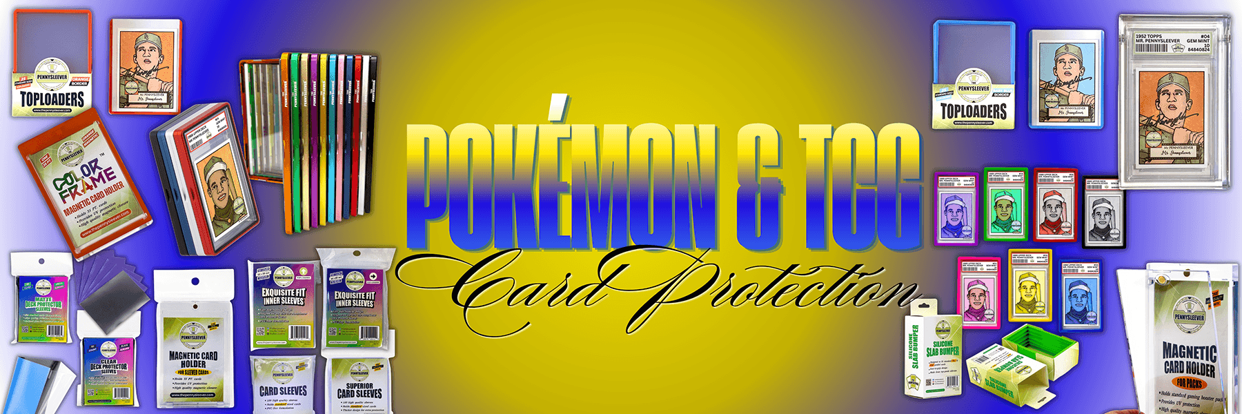 Pokémon and TCG card protection supplies from The Pennysleever